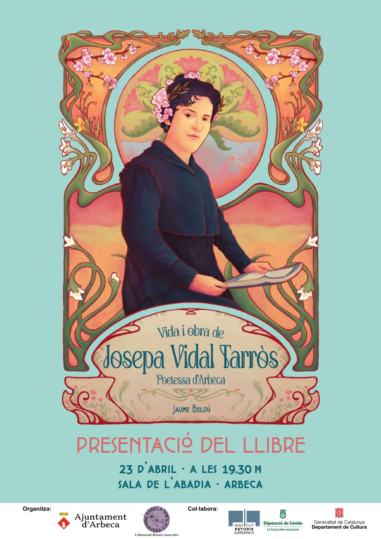 Sala l’Abadia. Presentació del llibre "Josepa Vidal i Tarròs. Vida i obra"