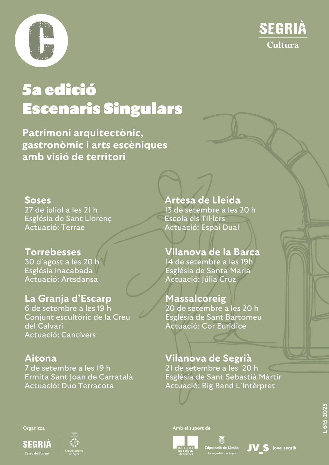 5 ed. Escenaris Singulars  -- Massalcoreig