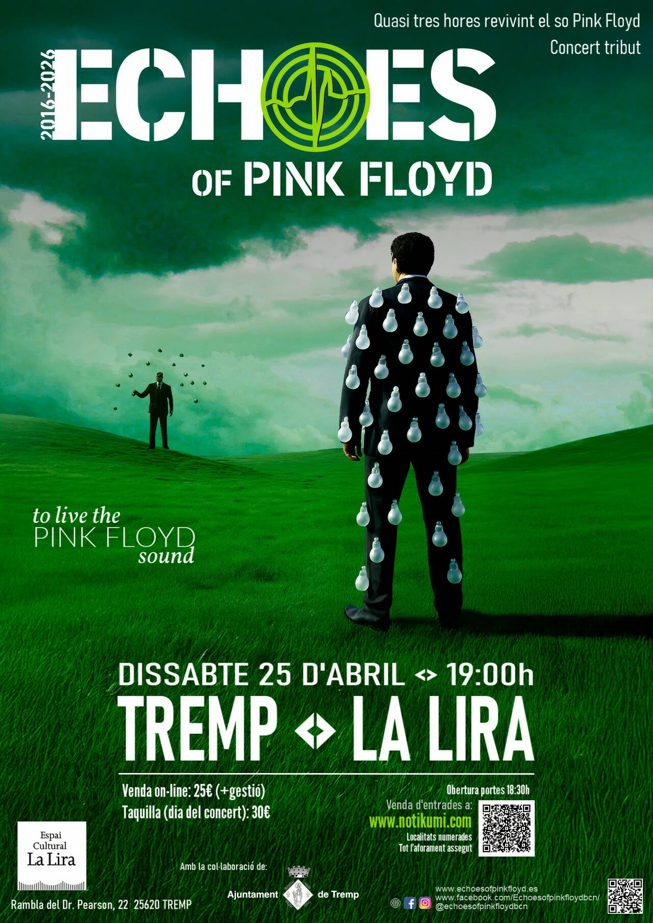 Concert tribut Pink Floyd ___ Tremp