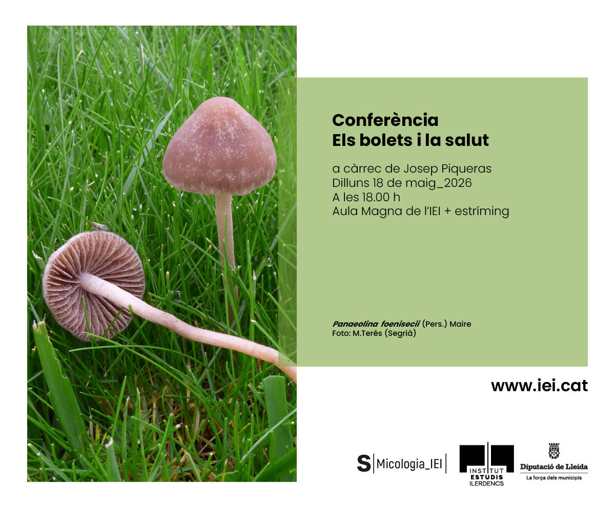 XXVIII  Mostra de bolets de primavera de les Terres de Lleida