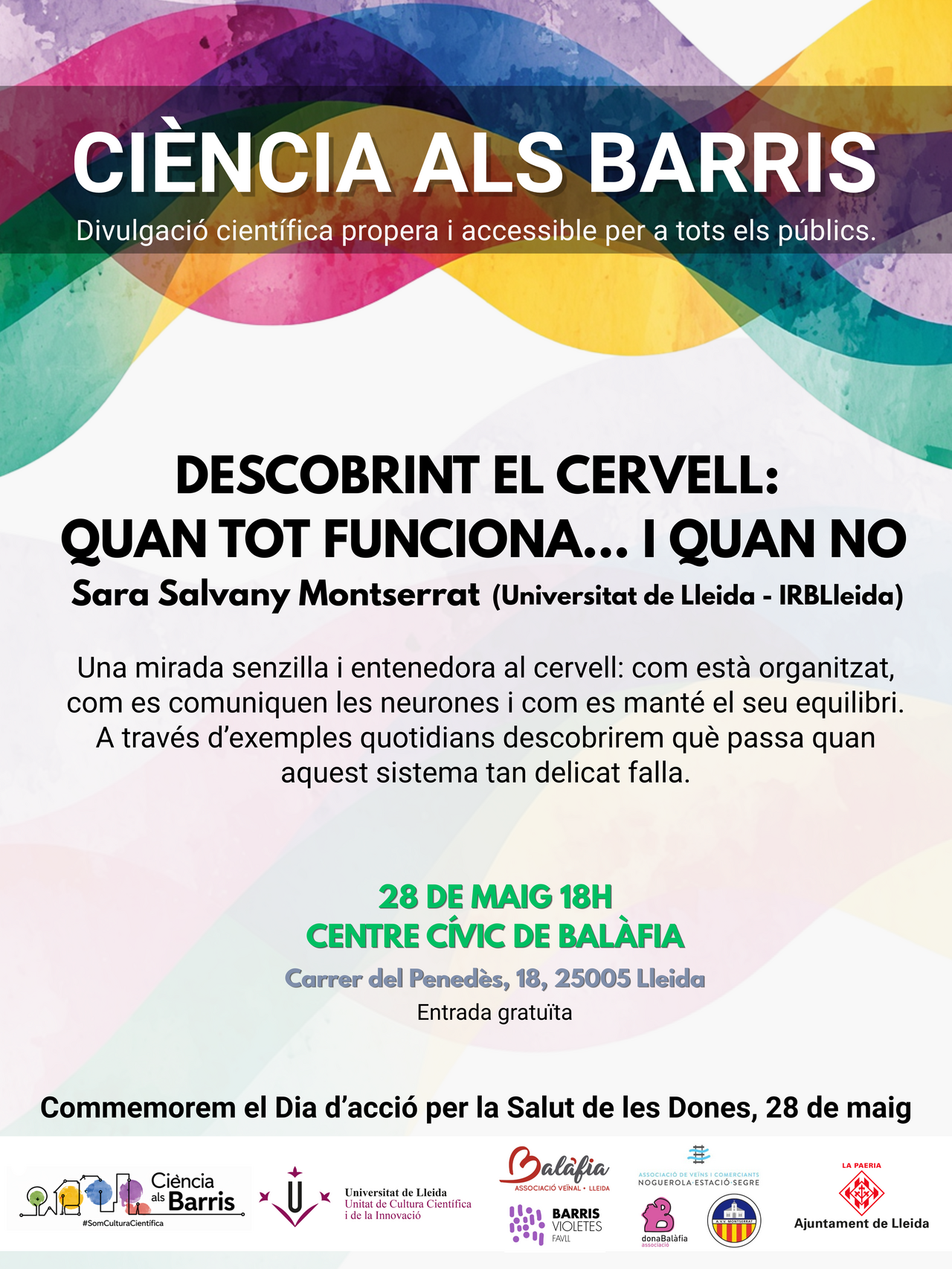 Ciència als Barris - Descobrint el cervell: quan tot funciona... i quan no