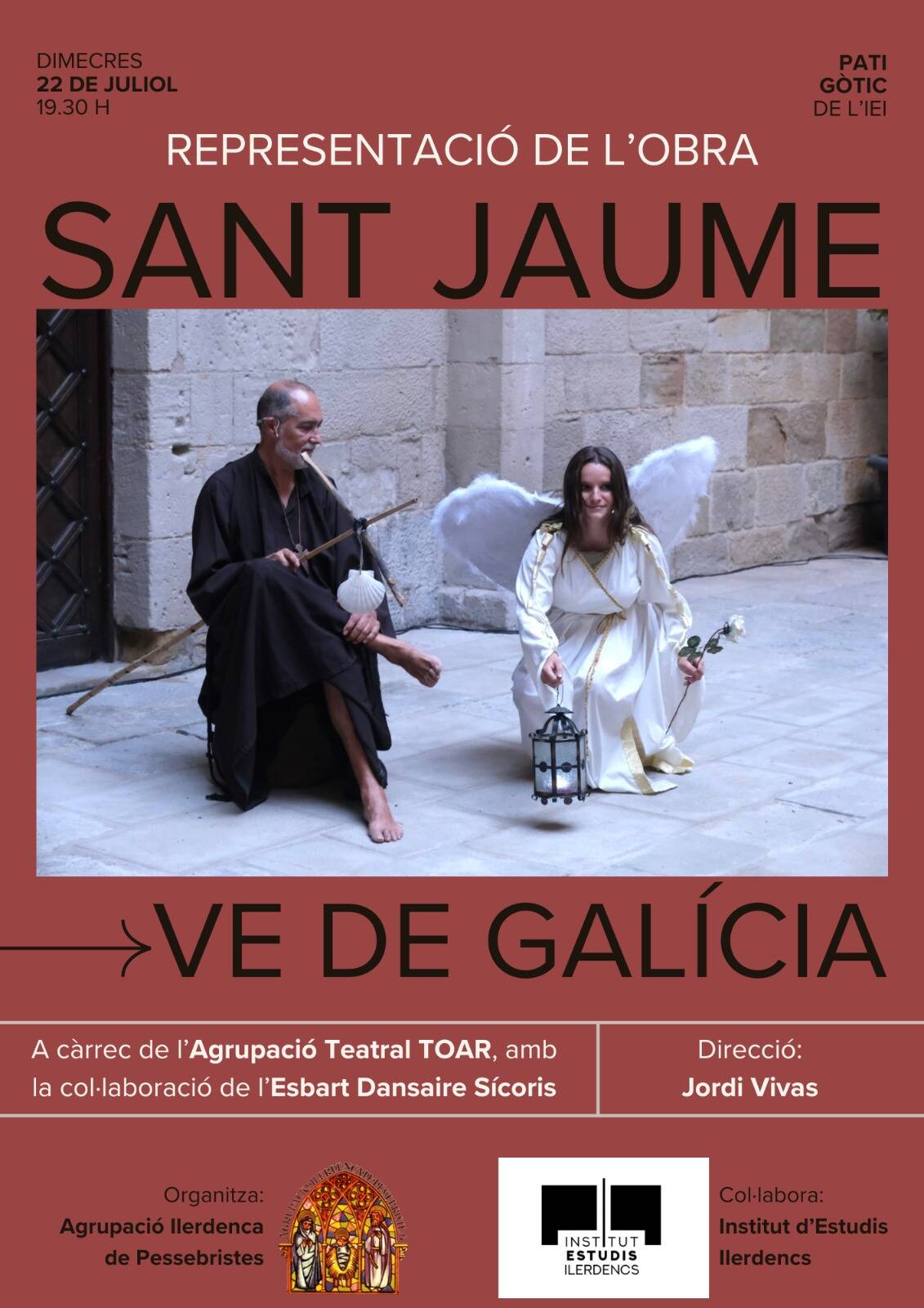 Representació teatral  Sant Jaume ve de Galicia