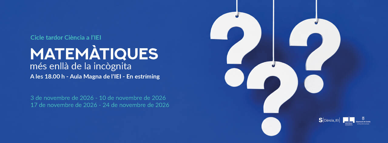Matemàtiques: més enllà de la incògnita