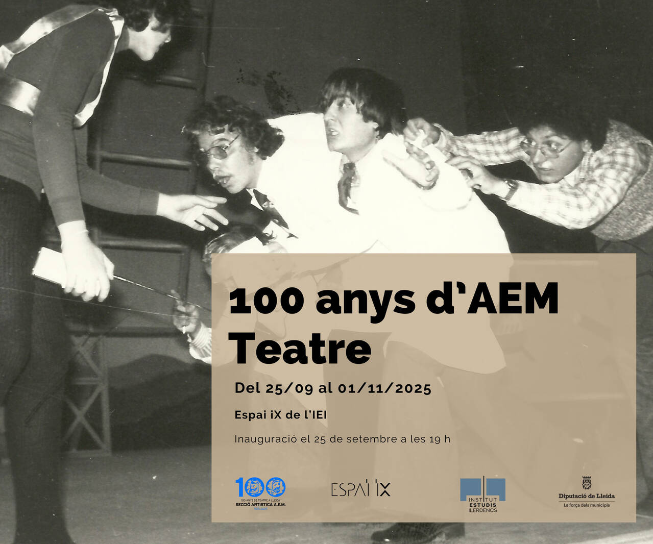 EXPOSICIÓ   --100 anys d’AEM Teatre