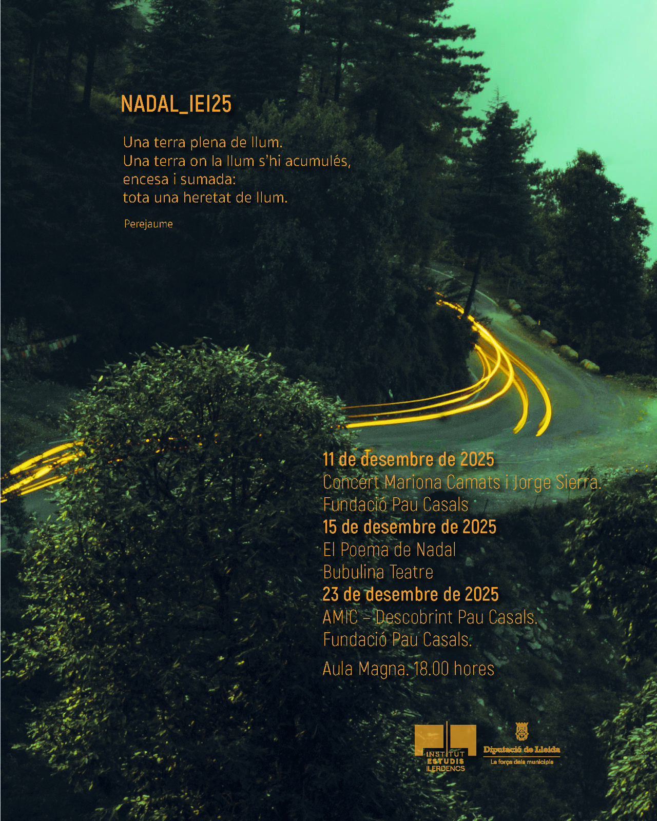 Nadal a l'Aula Magna