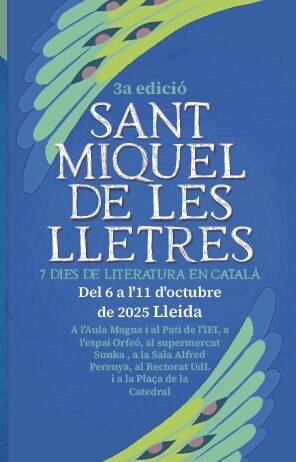 Sant Miquel de les Lletres     VERMUT LITERARI 