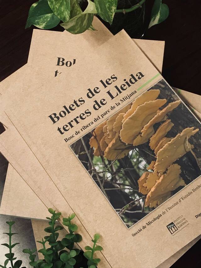 Presentació del llibre “Bolets de les terres de Lleida. Bosc de Ribera del parc de la Mitjana”.