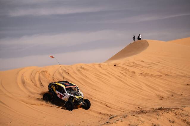Equipo SSV: Be Racing sobrevive a un duro Dakar y llega a la etapa de descanso