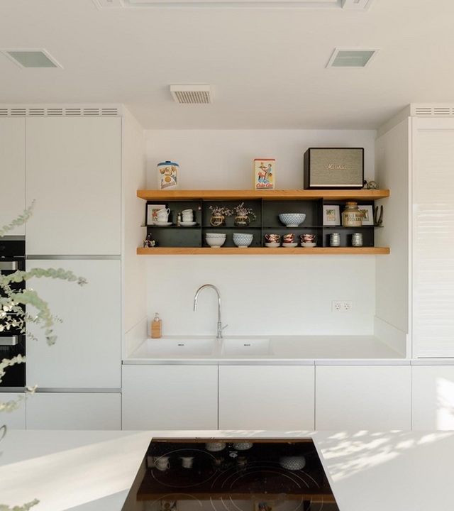 Acabat laminat blanc