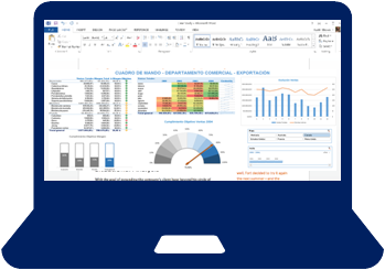 Cuadro de Mando e indicadores.
