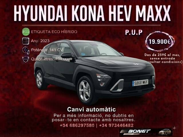Hyundai Kona 1.6 GDI HEV Maxx DCT Hybrid