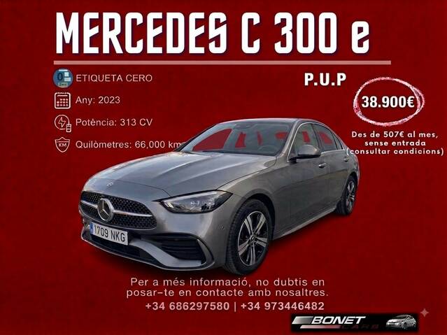 MERCEDES C 300 e Hybrido Enchufable