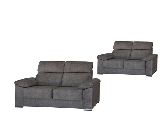 Conjunto sofás 3 y 2 plazas