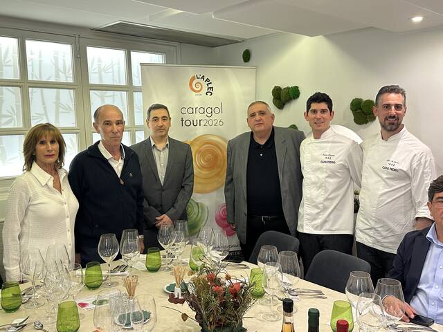 Casa Pedro y la Fecoll promocionan el Aplec en Zaragoza con las XVII Jornadas del Caracol