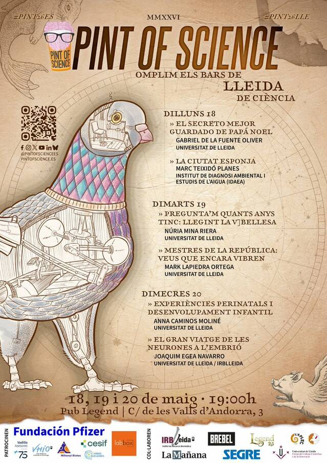 El Pint of Science Festival de la Universitat de Lleida, a la Setmana Cultural de la Fecoll