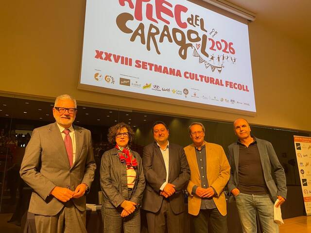 El pregó de la rectora de la UdL, M.Àngels Balsells, obre els actes de l’Aplec del Caragol
