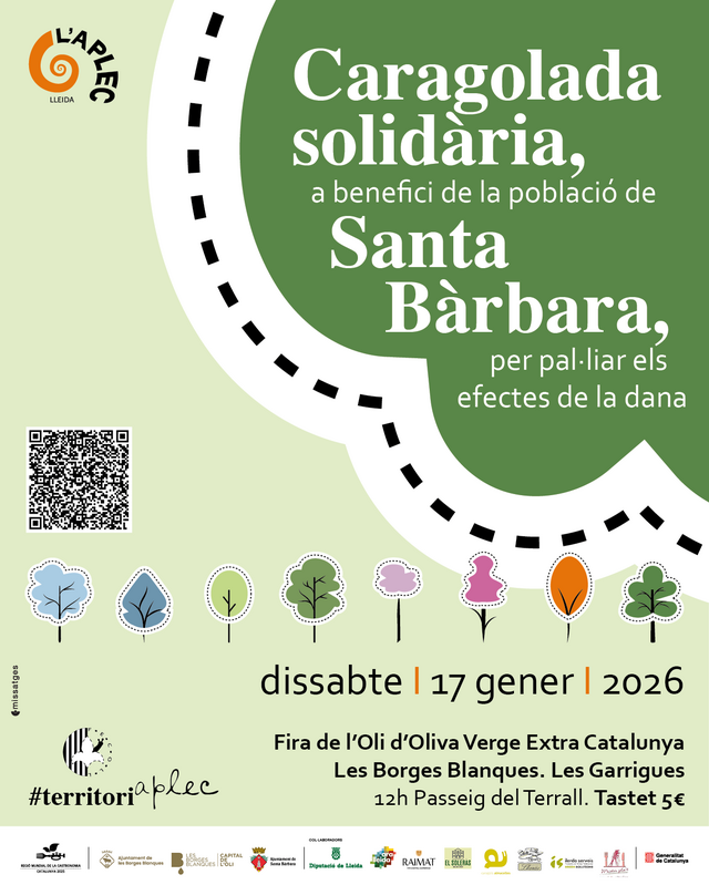 Les Caragolades Solidàries de la Fecoll arrenquen aquest 17 de gener a les Borges