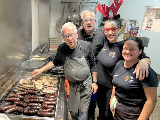 Lluís Ariño, del Gastroespai Aplec Fecoll, recauda 720 euros para la recerca contra el cancer
