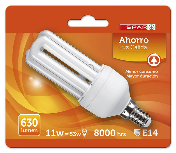LMP SPAR AHO TUBO 11W E14 CAL BL1