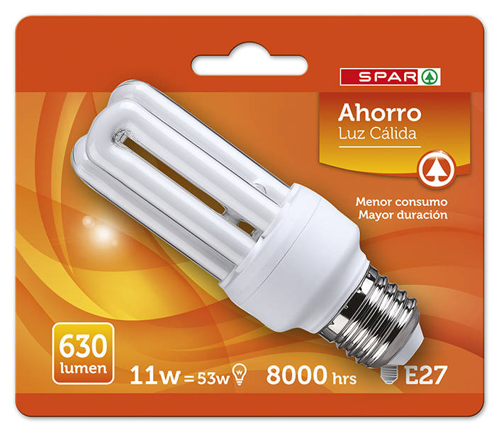 LMP SPAR AHO TUBO 11W E27 CAL BL1