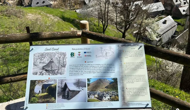 Er Ajuntament de Bossòst renauís era senhalizacion deth sòn auviatge