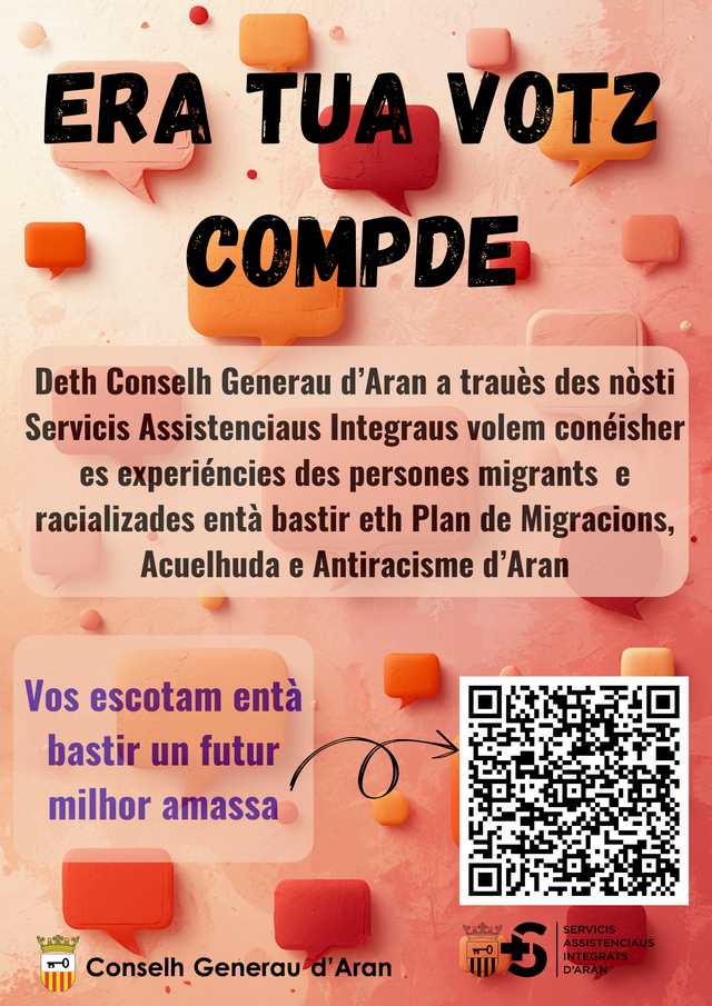 Eth Conselh Generau d’Aran impulse un plan d’accion entà refortilhar es politiques d’acuelhuda, migratòries e antiracistes