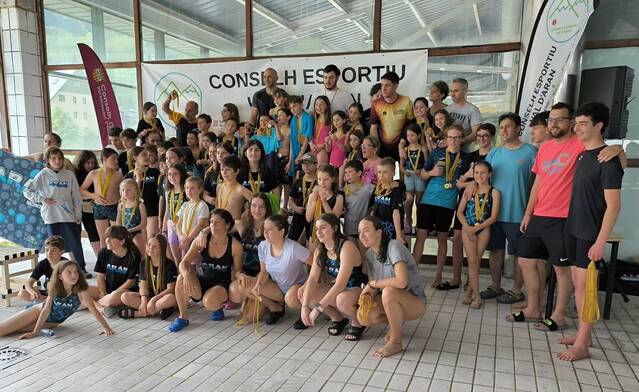 Jornada de Natacion en Palai de Gèu de Vielha