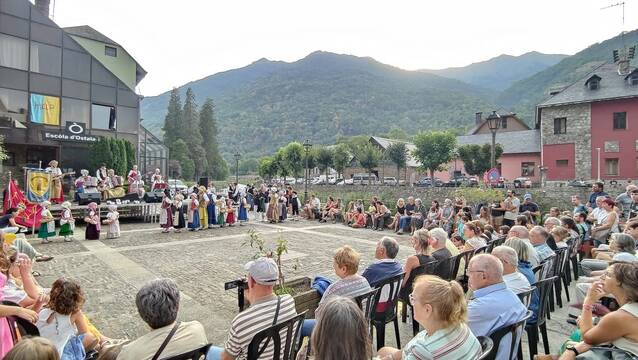 Les a encetat eth cicle “Dança e Música 2025” damb era Còlha de Santa Maria de Mijaran