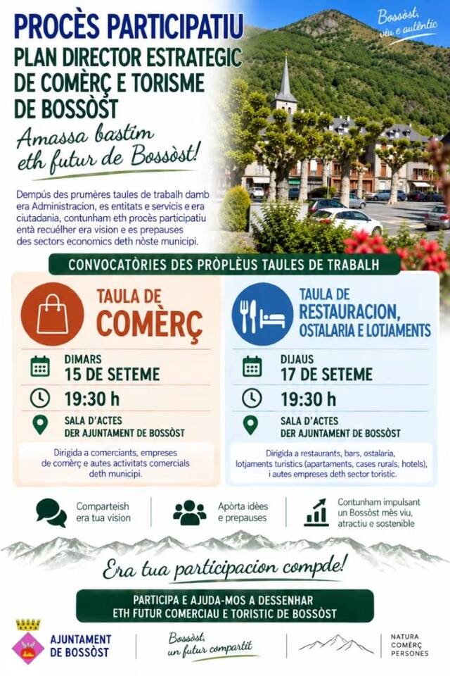 Naua jornada de procès participatiu en municipi de Bossòst