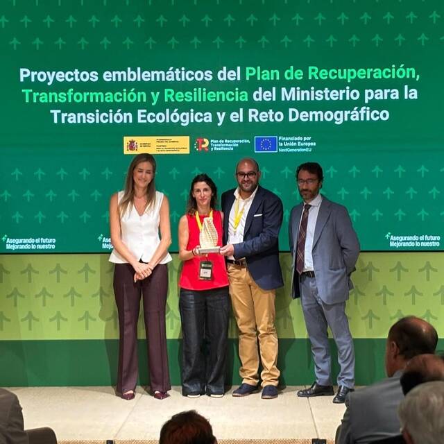 OVIHUEC.DAT reconeishut peth Ministèri entara Transicion Ecologica e eth Rèpte Demografic coma iniciativa exemplara
