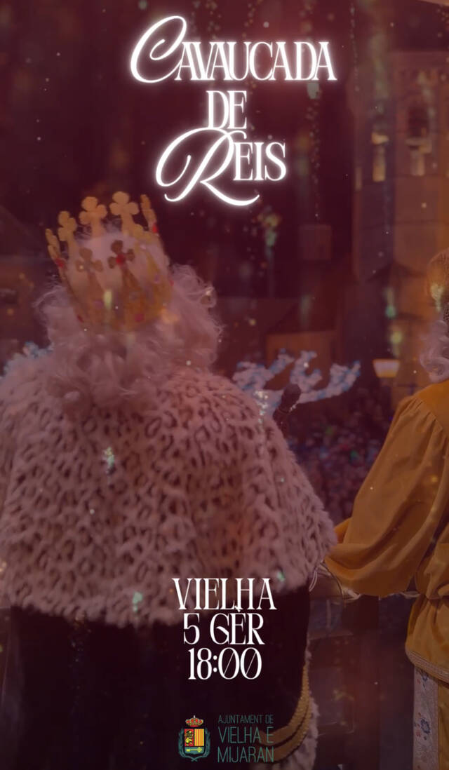 Vielha acuelherà era Cavaucada de Reis eth 5 de gèr