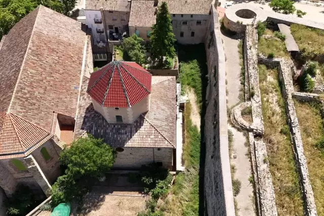 Culmina la reforma del cimbori de Sant Domènec