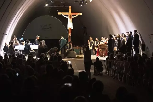 La Passió de Cervera presideix una nova edició del concert al túnel de l’A-2