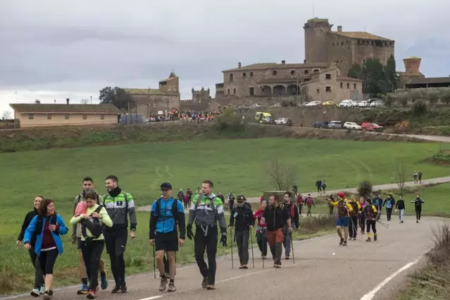 Una Marxa dels Castells multitudinària