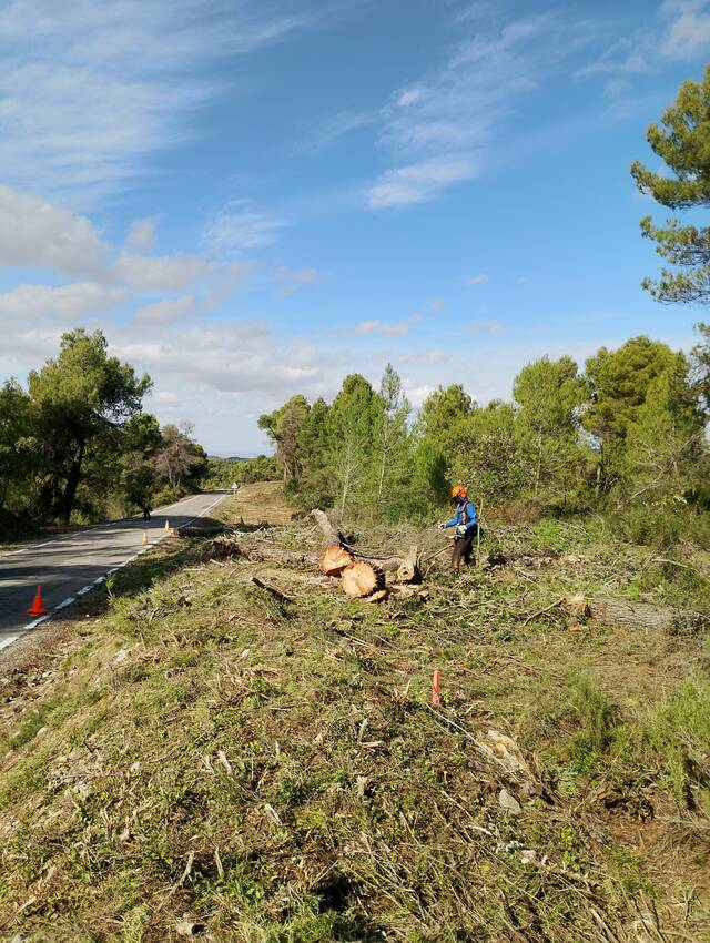 2,3 milions d’euros en la millora de la carretera entre l’Espluga Calba i Fulleda