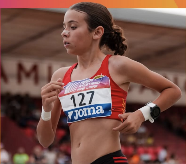 Alba Capell bat el rècord d’Espanya sub-14 en marxa
