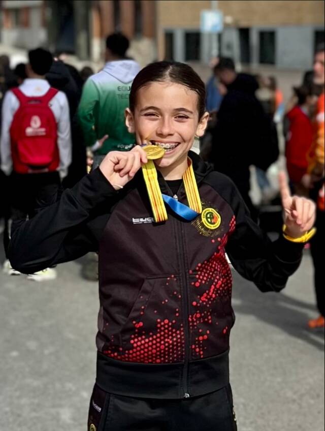 Alba Capell, campiona de Catalunya de Marxa