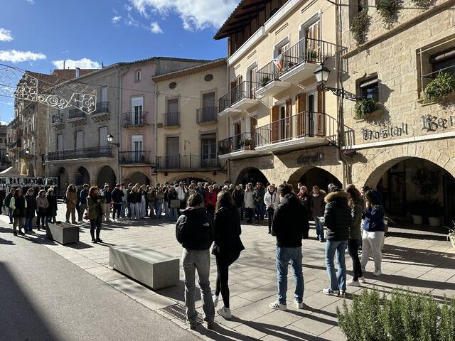 Alumnes de secundària diuen no a la violència de gènere
