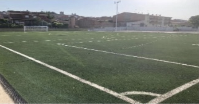 Arbeca restringeix l'accés al camp de futbol 7