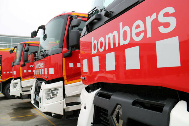 Atès per un incendi en una casa a l’Albi