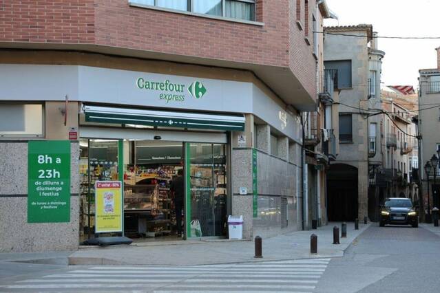 Atraquen un supermercat a punta de pistola a Juneda i s’escapen