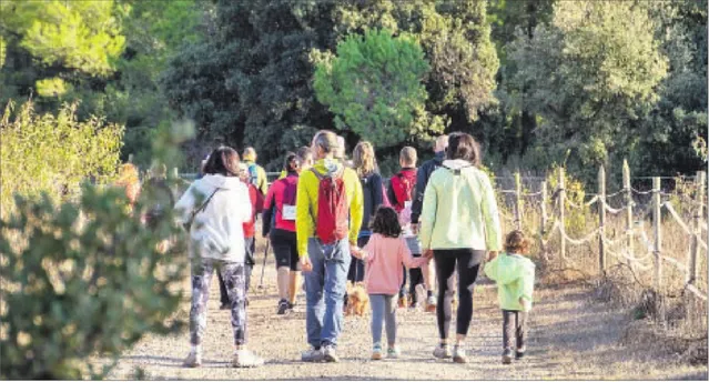 Caminada al Vilosell per captar fons pel lupus