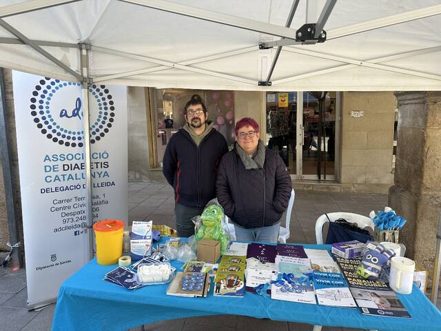 Campanya contra la diabetis a les Borges