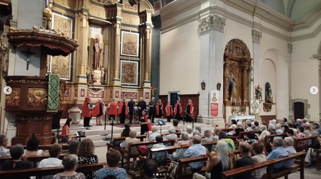 Concert de gòspel a l'església d'Arbeca