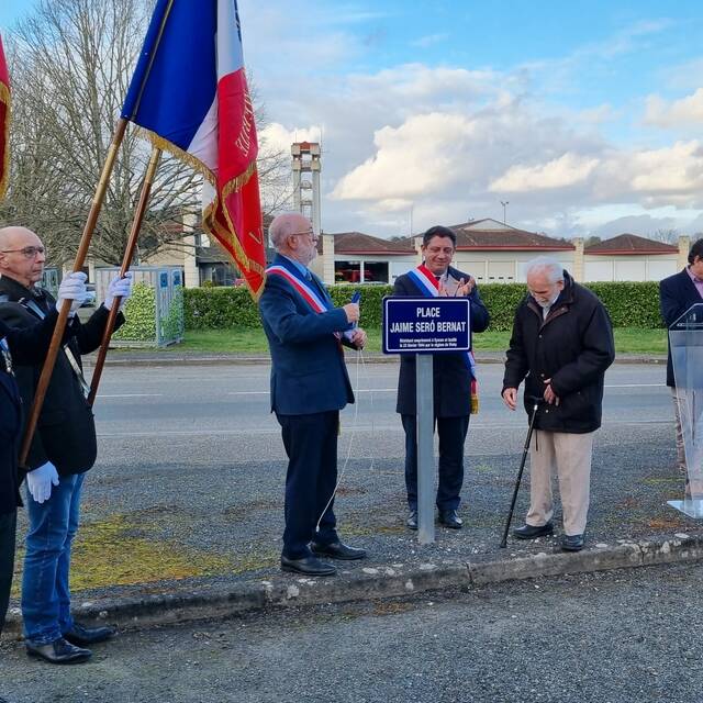 Dediquen una plaça a França a Jaume Seró
