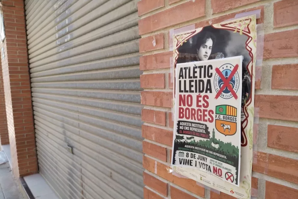 Divisió en el Borges per un conveni amb l’Atlètic Lleida