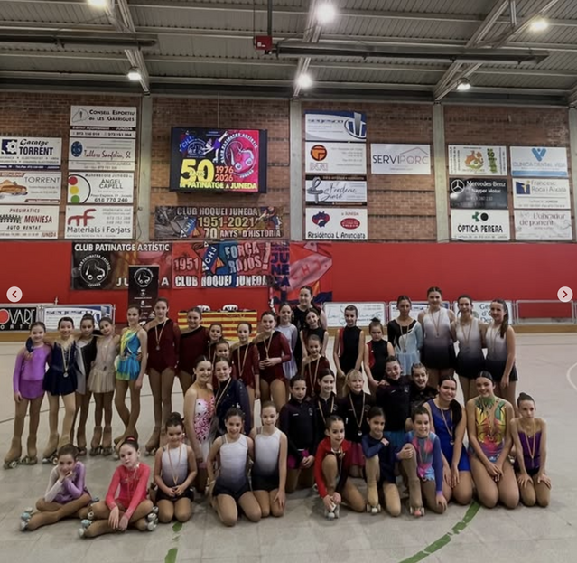 El patinatge de Juneda inicia la celebració dels 50 anys