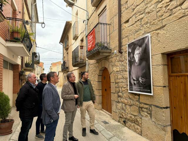 El president de la Diputació visita Vinaixa, la Floresta i Tarrés