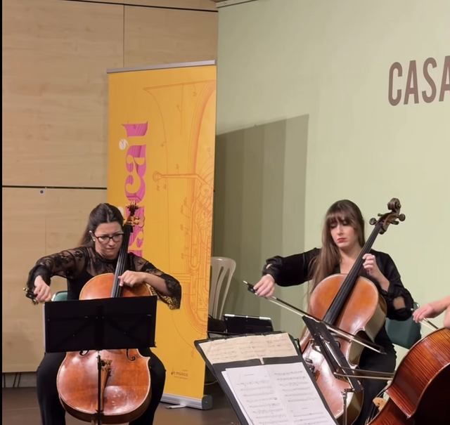 El quartet Les Mademoicelli actuen a les Borges