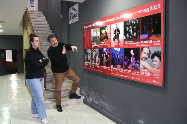El Teatre Foment de Juneda celebra deu anys d'espectacles